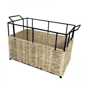 Sillas Conchas - Cesto Rectangular de Palma