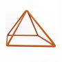 Sillas Conchas - Triángulo grande naranja