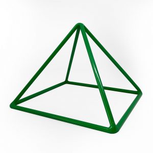 Sillas Conchas - Triángulo grande verde césped